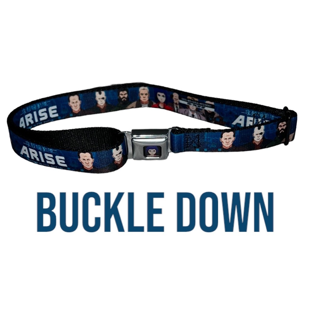 Buckle Down Kids Ghost in the Shell Seatbelt Belt NWT